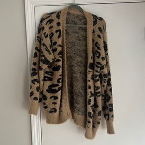Leopard Cardigan Sweater